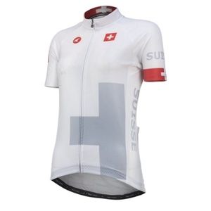 *SOLD* Pactimo Suisse/Switzerland Jersey Medium